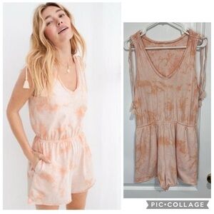 Aerie Tie-Dye Sleeveless Romper size M
